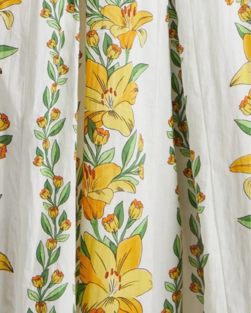 Farm Rio Off-White Tropical Dress - Image 5