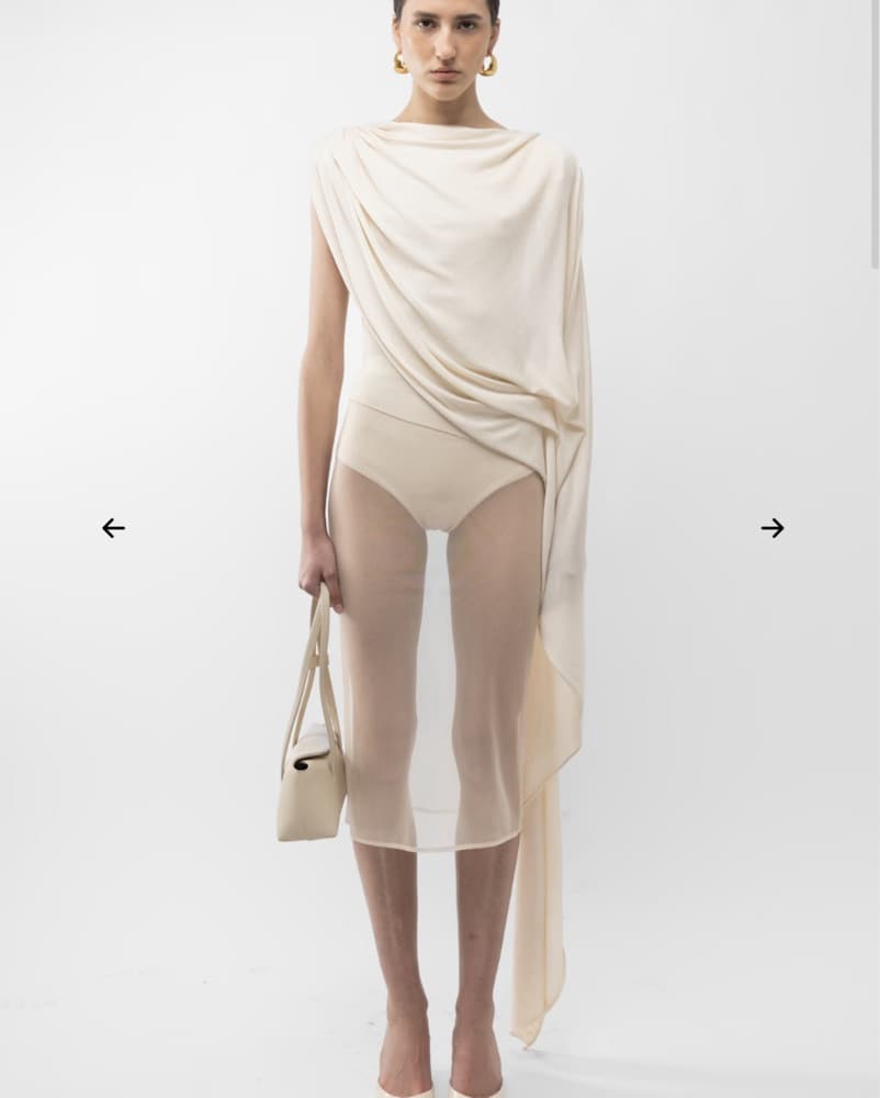 Arakii Haze Top In Cream - Image 4