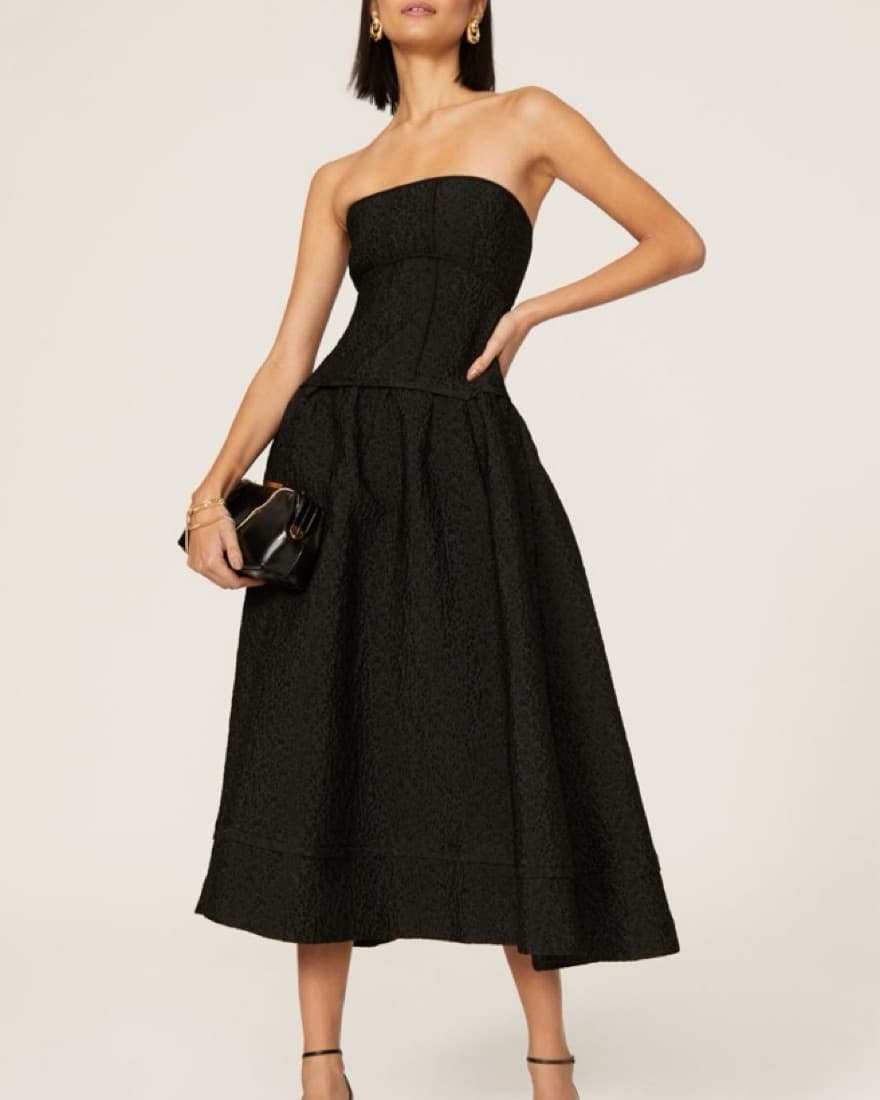 SIMKHAI London Strapless Dress - Image 1