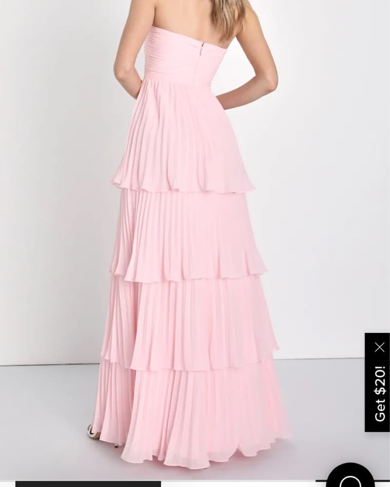 Lulus Tiered Maxi Dress - Image 3