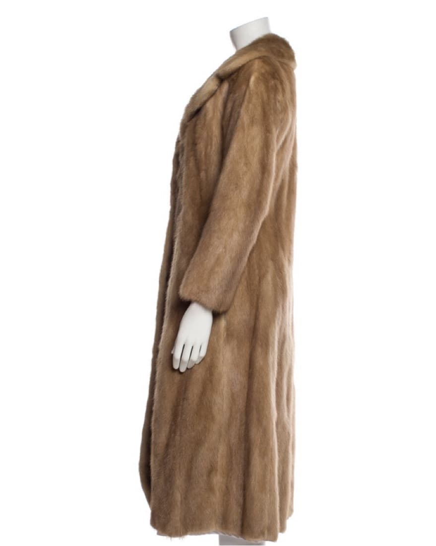Vintage Mink Fur Coat - Mob Wife Era - Image 2