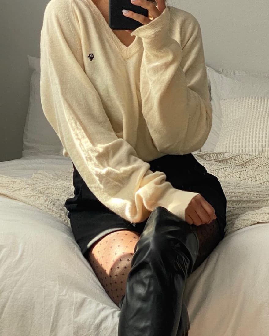 Vintage Christian Dior Sweater - Image 1