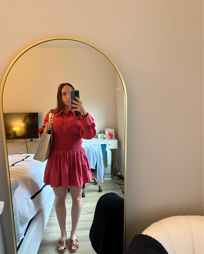 Faithfull The Brand Vitinia Mini Dress - Image 4