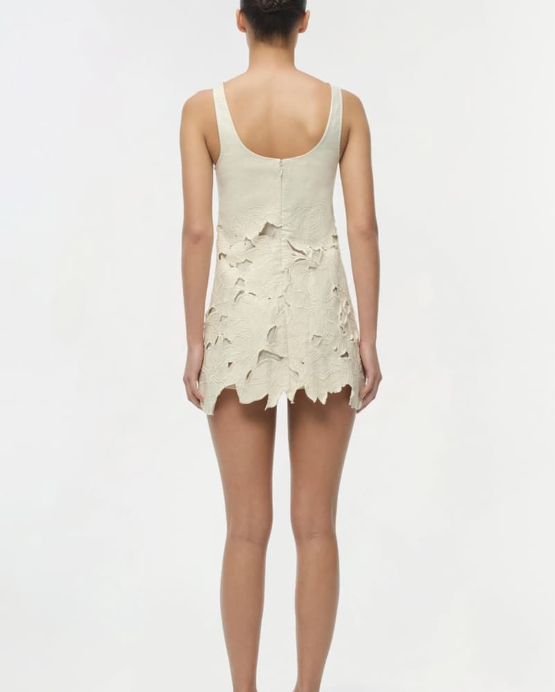 Simkhai Ziva Embroidered Mini Dress - Image 2