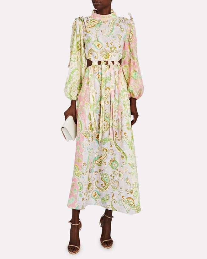 Marta Cut-Out Midi Dress - Image 1