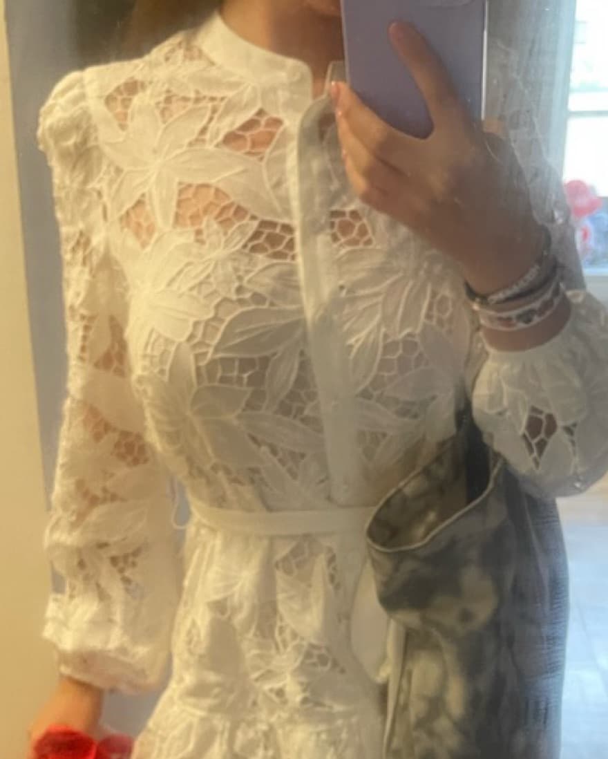 MILLY 3D LACE DRESS - Image 2