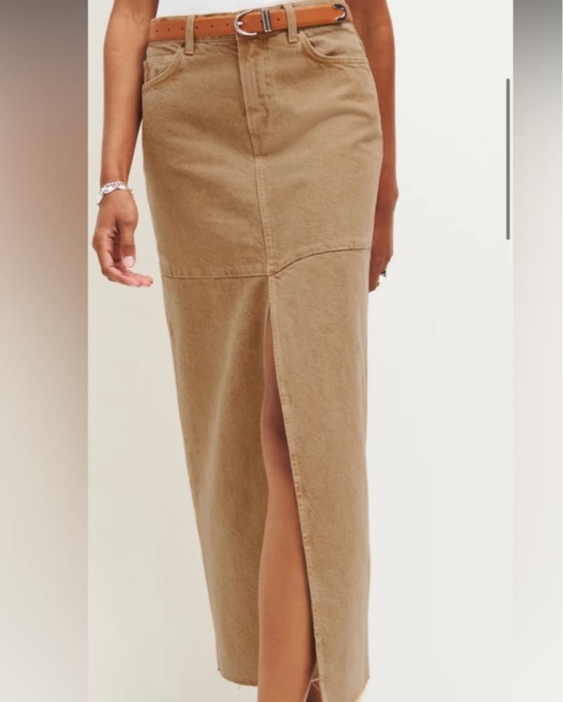 Reformation Denim Tazz Skirt - Image 1