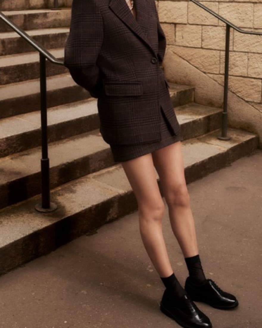 & Other Stories Tweed Skirt - Image 3
