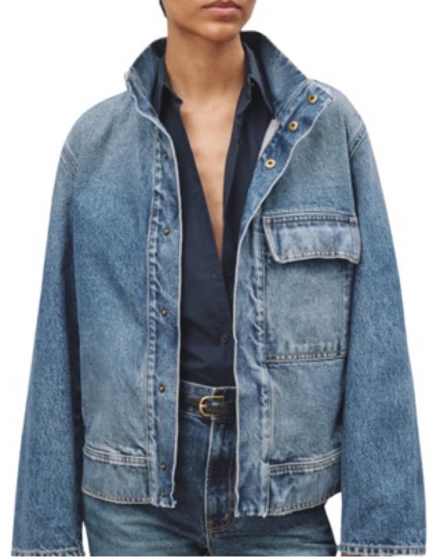 Nili Lotan Marilou Denim Jacket - Image 3