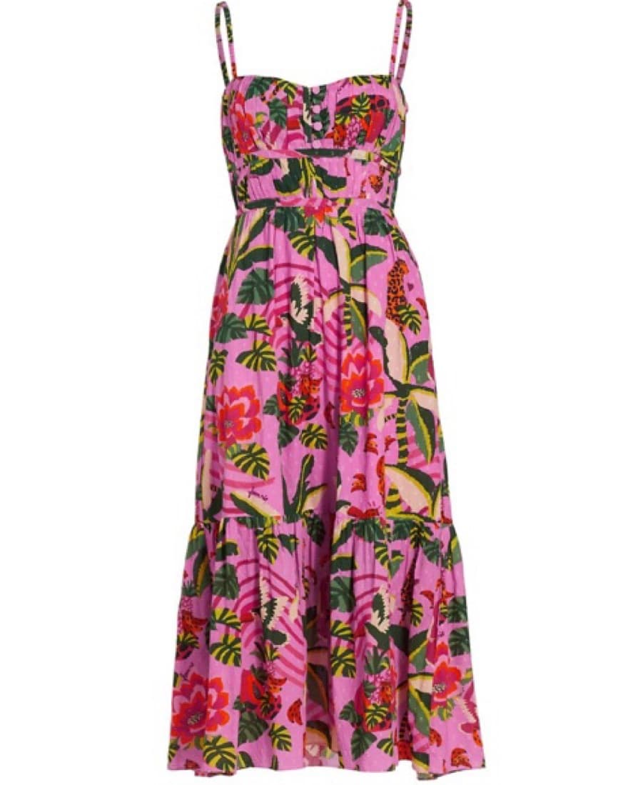Farm Rio Midi Dress - Image 2