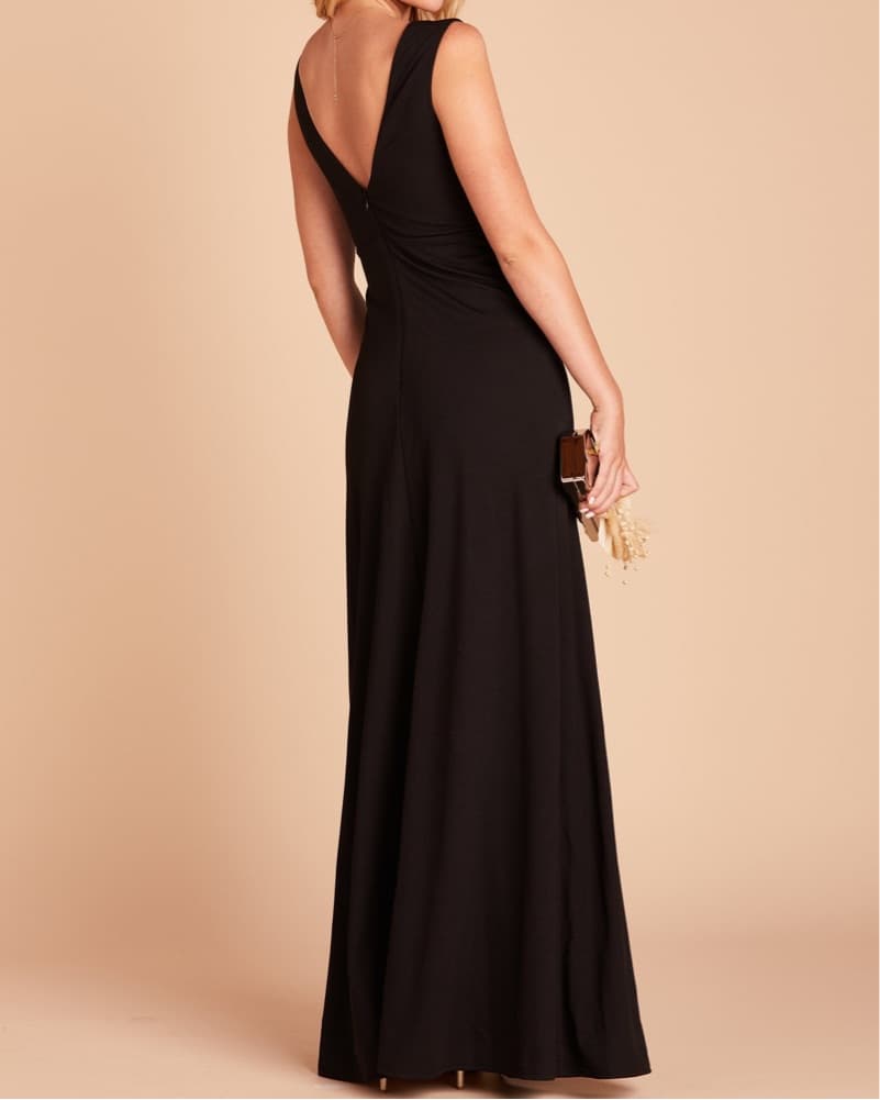 Birdy Grey Shamin Crepe Dress in Black - Image 4