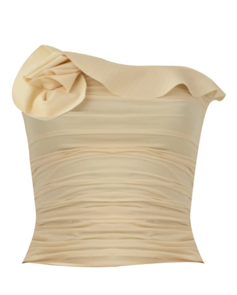 Maygel Coronel Strapless Tan Top  - Image 2