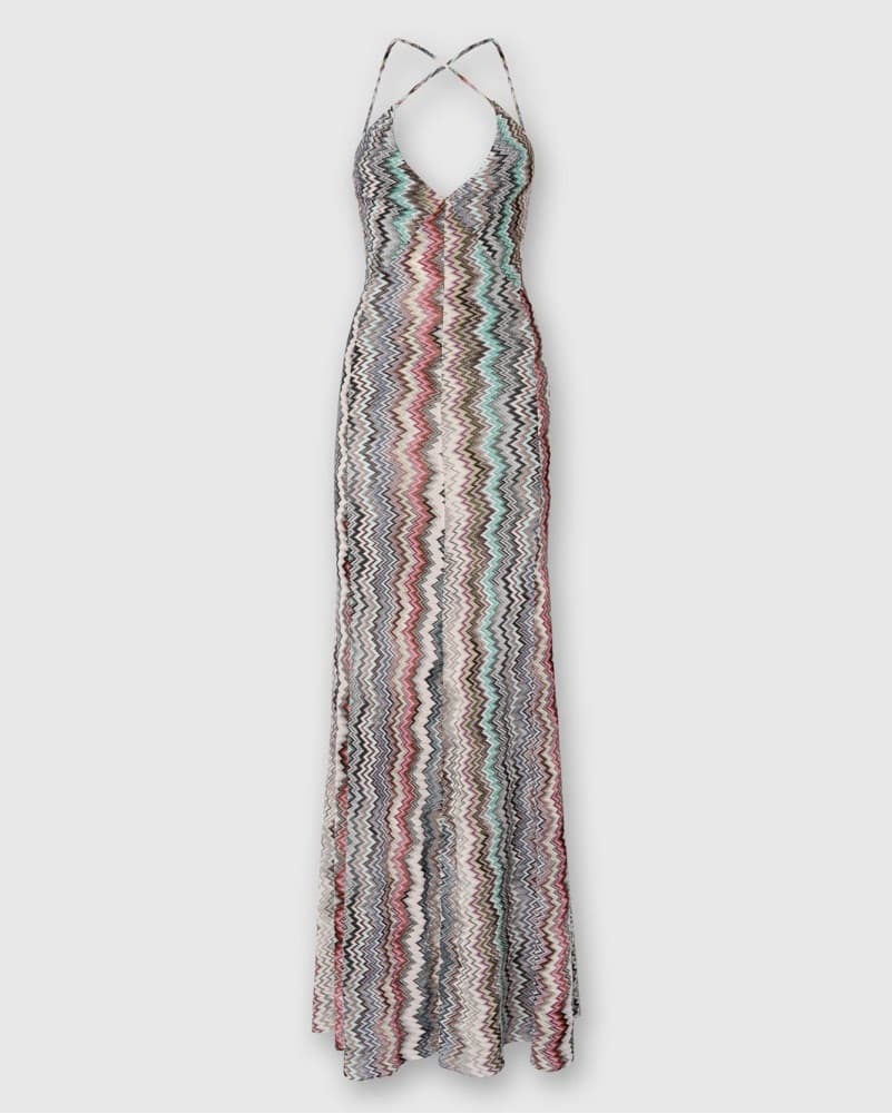 Missoni Zig Zag Long Dress - Image 1