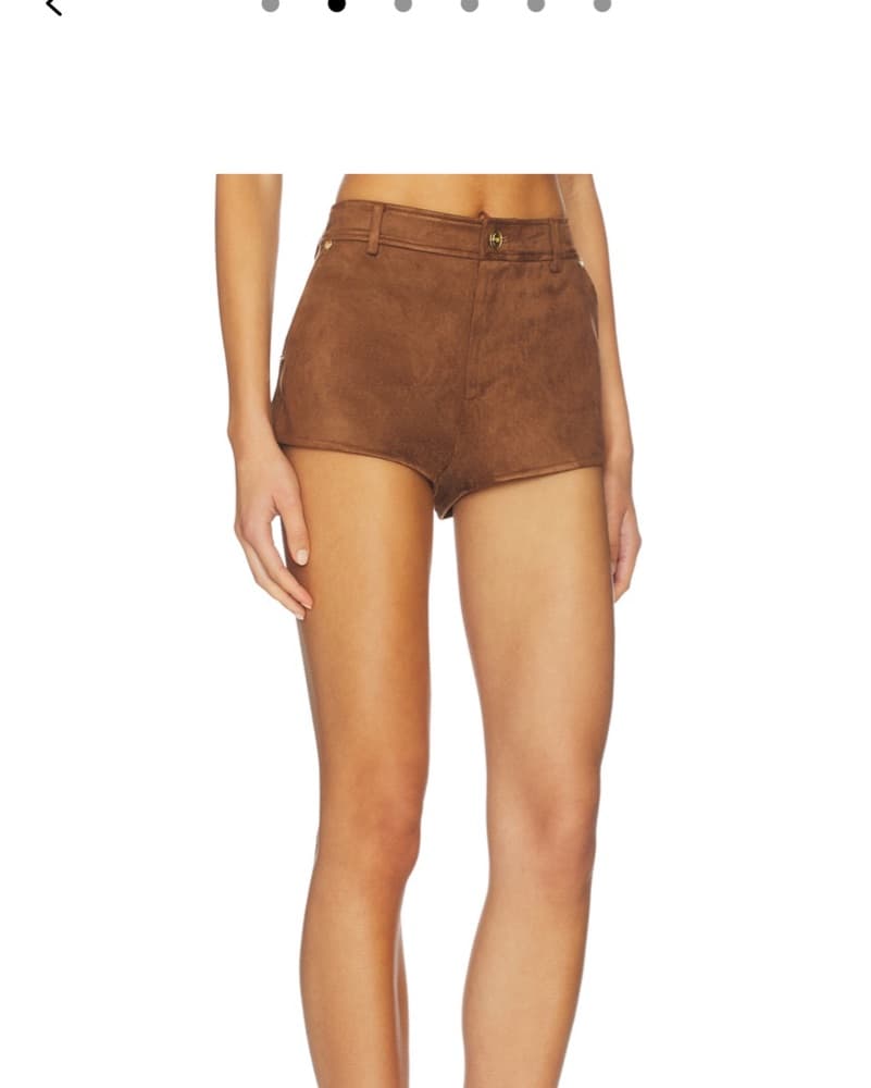Nana Jacqueline Suede Shorts - Image 4
