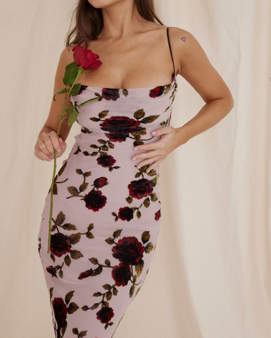 House of CB Serena Floral Dress - Image 4