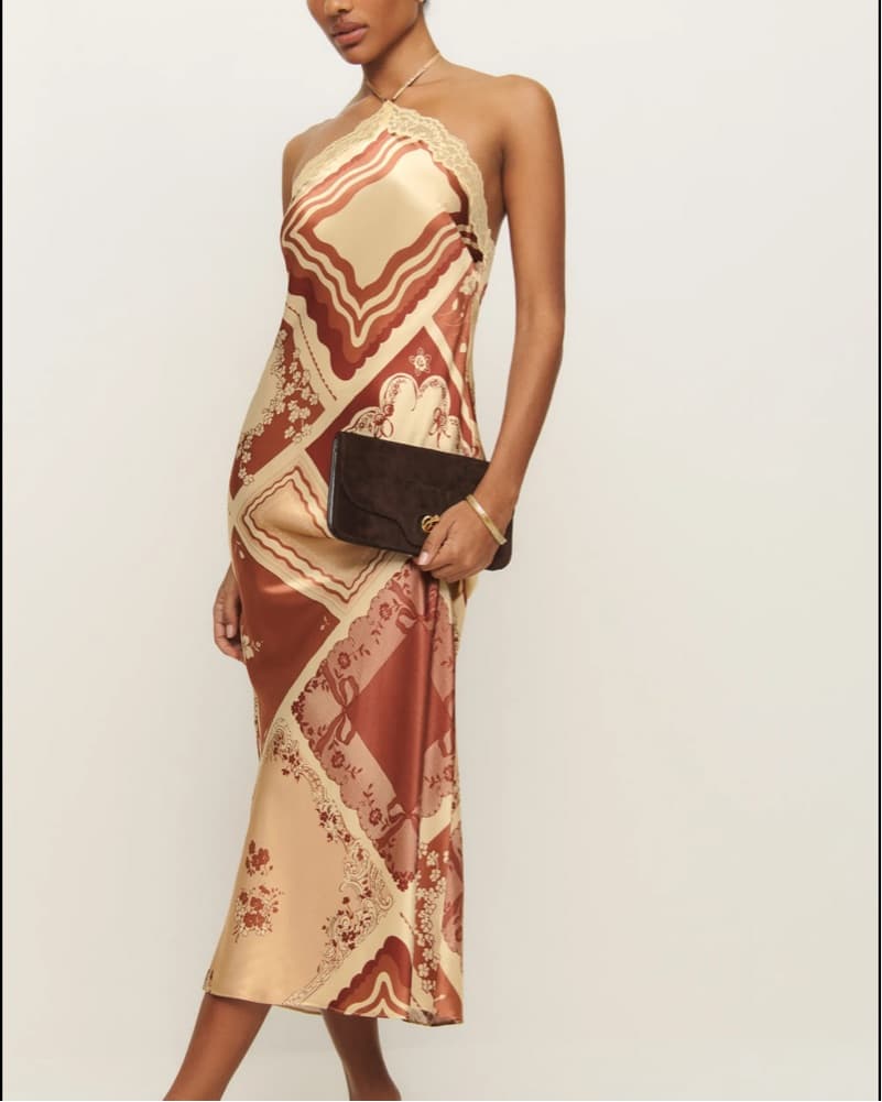 Reformation Silk Dress - Image 1