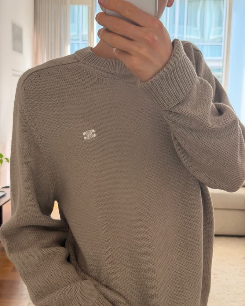 Celine Logo Sweater - Image 3