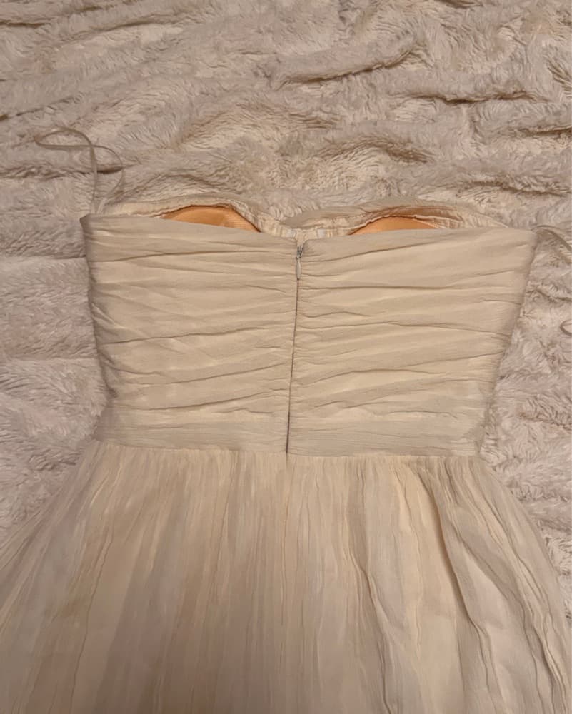 Ivory Vintage J Crew Maxi Dress - Image 3