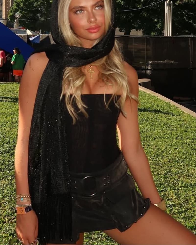 Free People studded suede mini skirt - Image 2