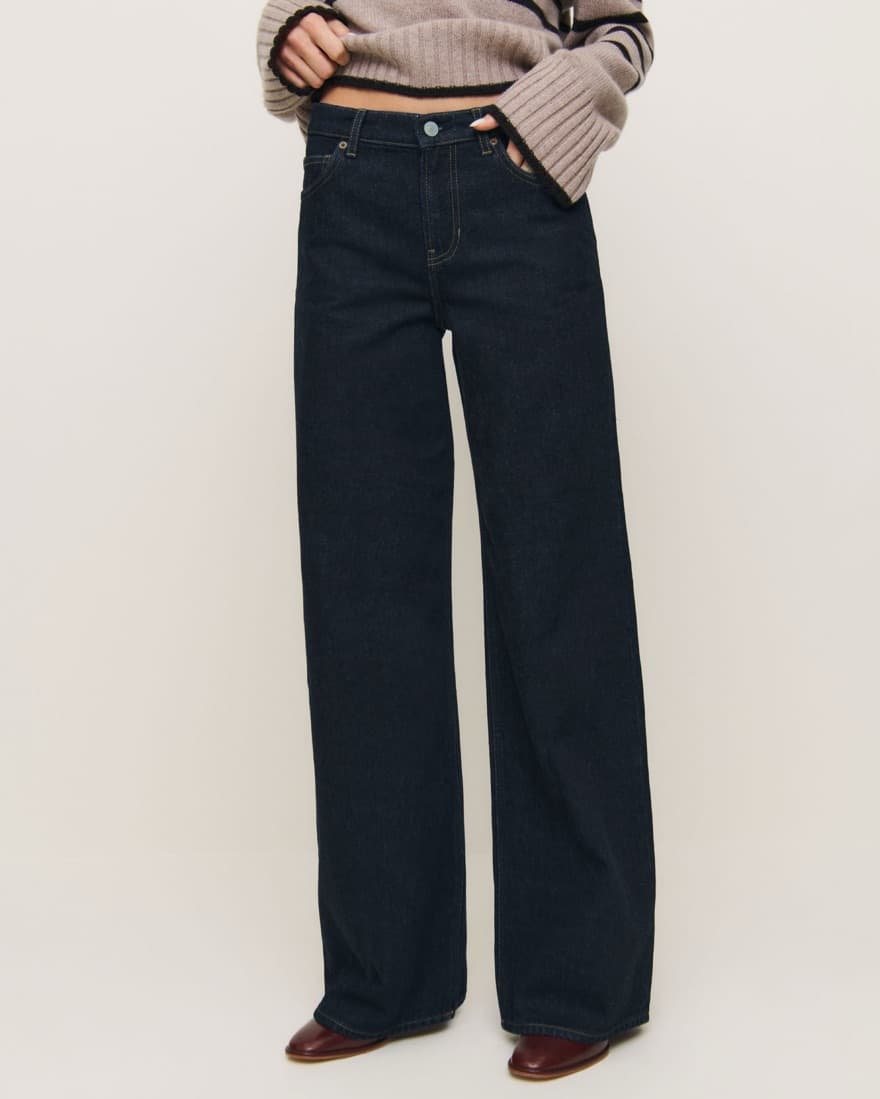 Reformation Cary Slouchy Low Rise Jeans - Image 1