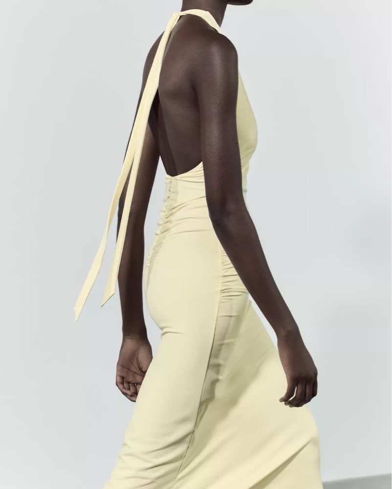 Yellow Zara Maxi Dress - Image 2