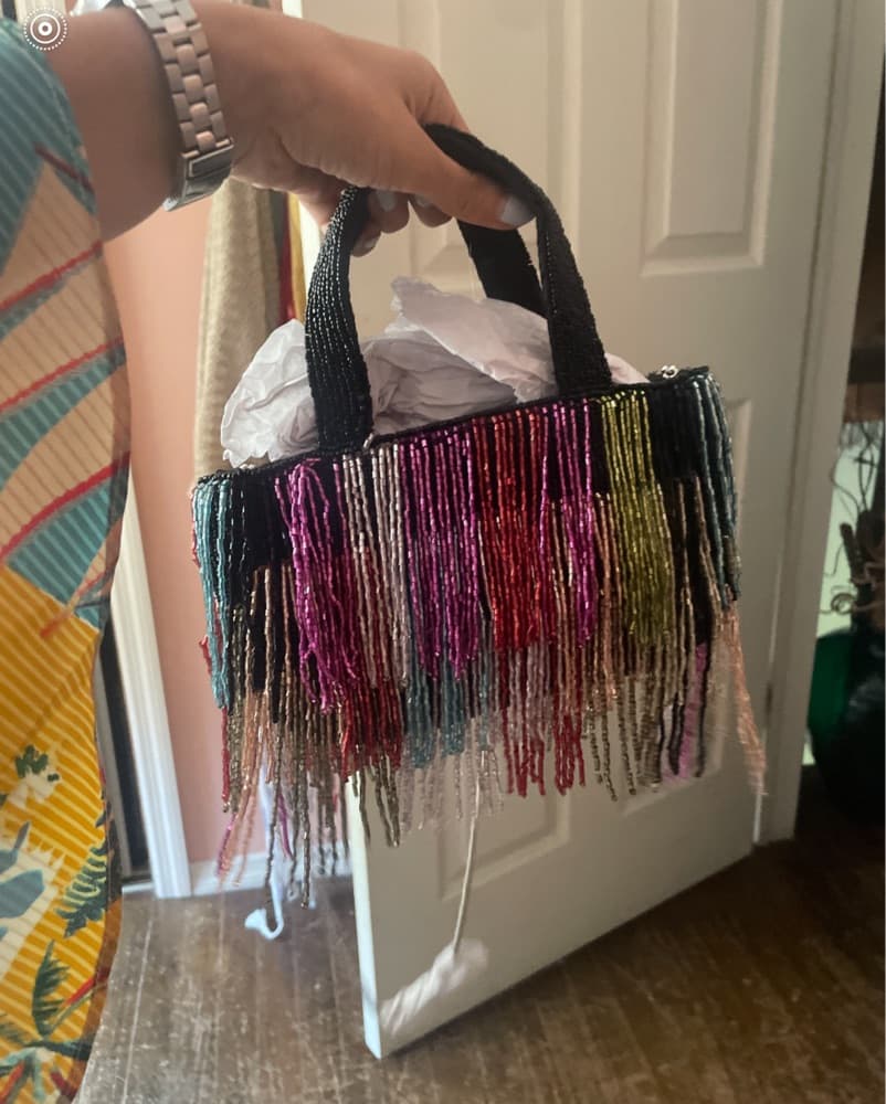 Colorful Beaded Bag Wedding Guest  - Image 2