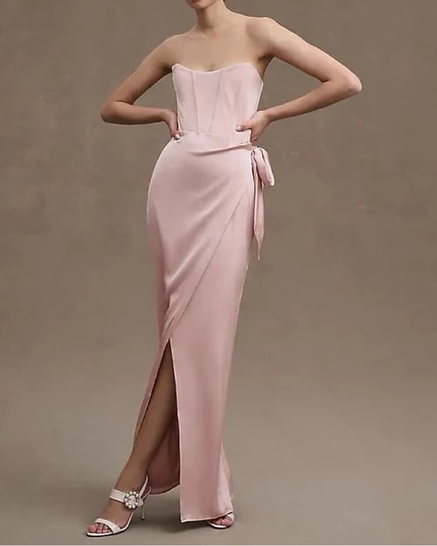 V. Chapman June Dress in Rose Pink - Image 1