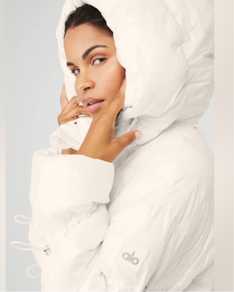 Alo Stunner Puffer Jacket - Glazier Whit - Image 2