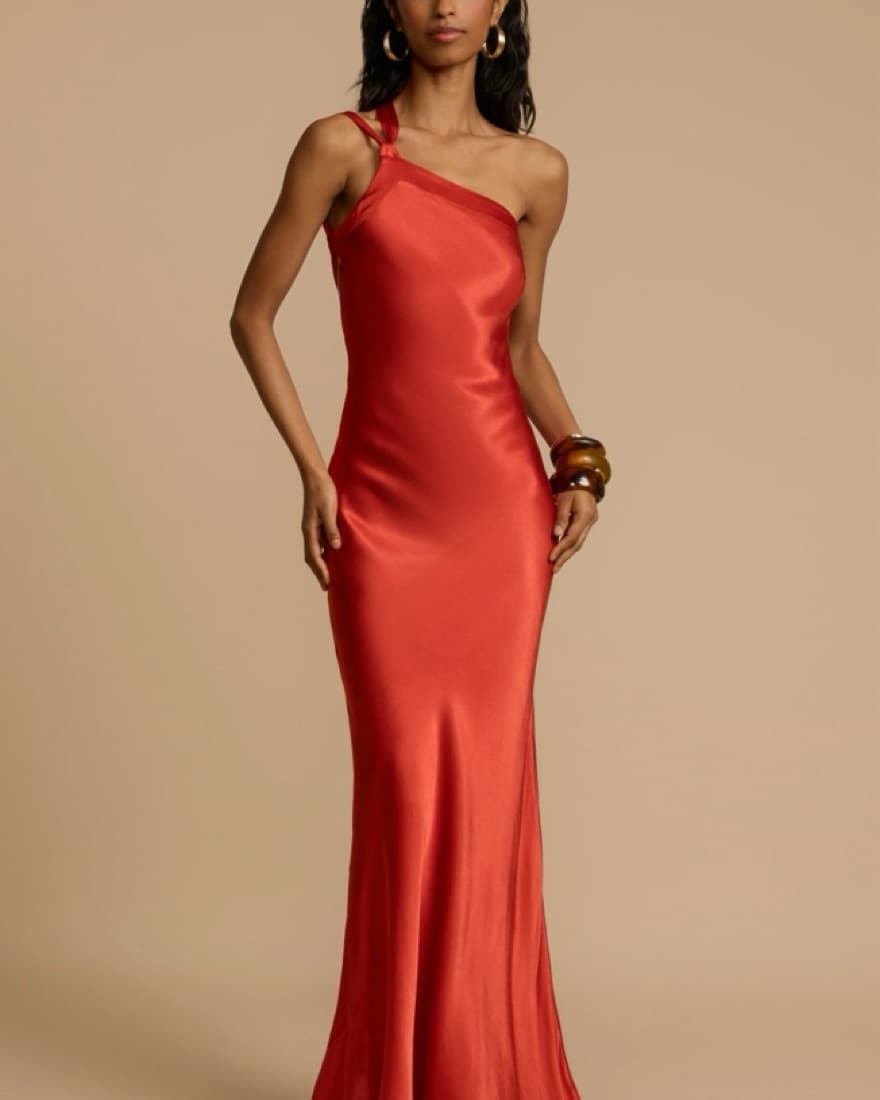 Arcina Ori Monique Dress Rust - Image 1
