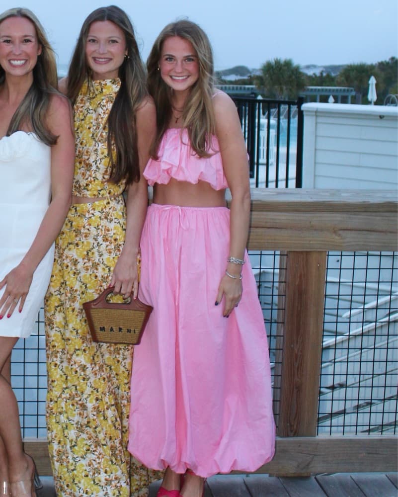Pink Bubble Skirt Set - Image 3