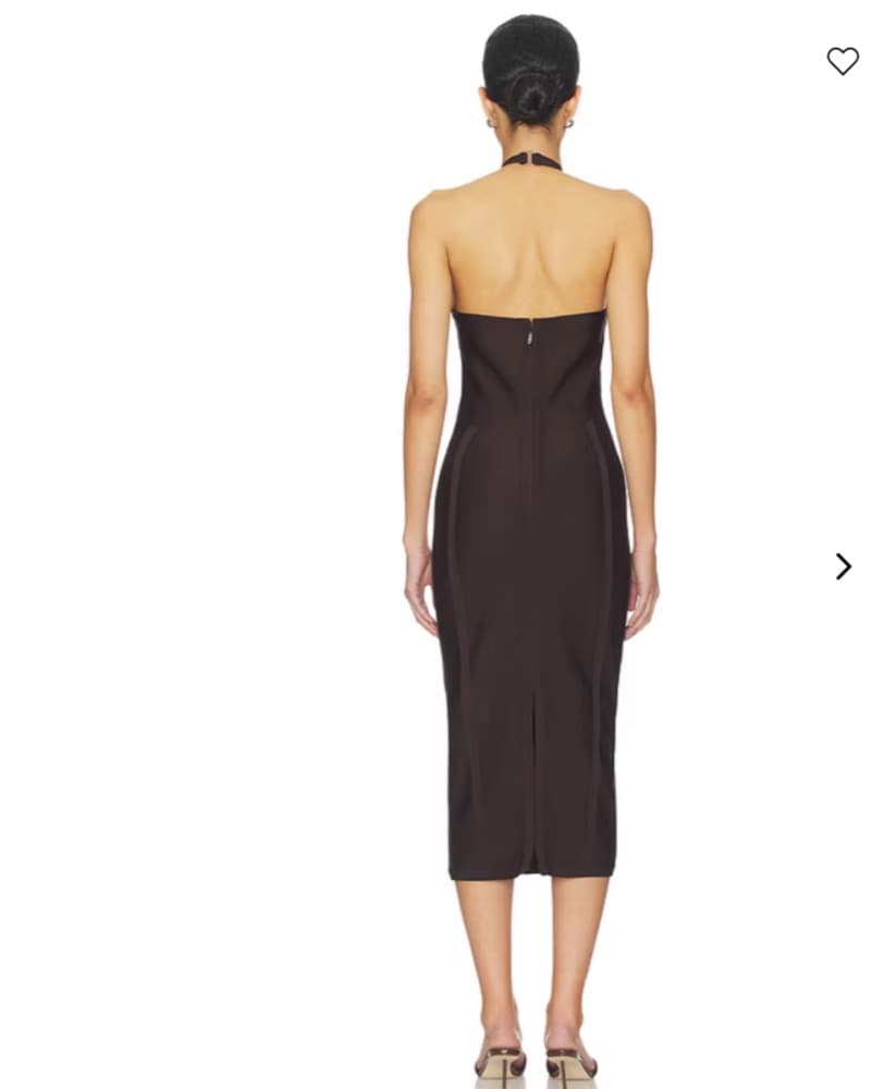 Kass Bandage Midi Dress - Image 2