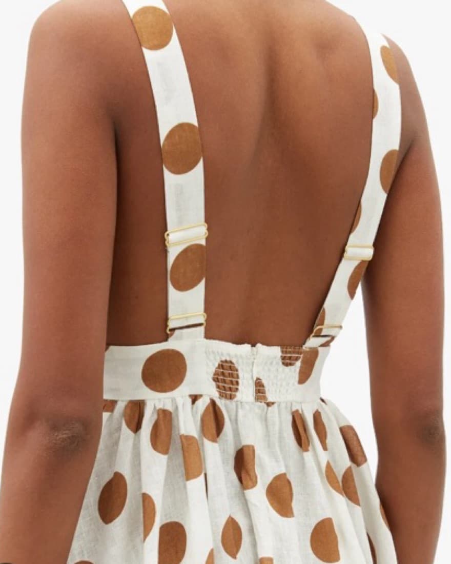 Polka Dot Zimmerman Dress - Image 3