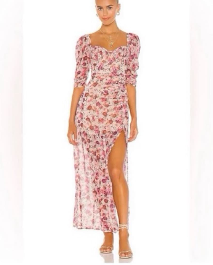 For Love And Lemons Floral Maxi Dress - Image 1