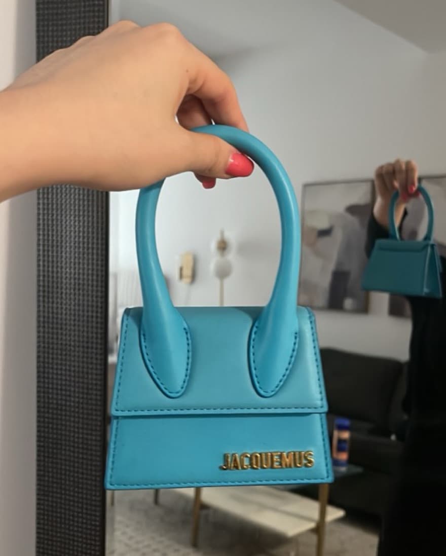Jacquemus Blue La Montagne 'Le Chiquito' - Image 4