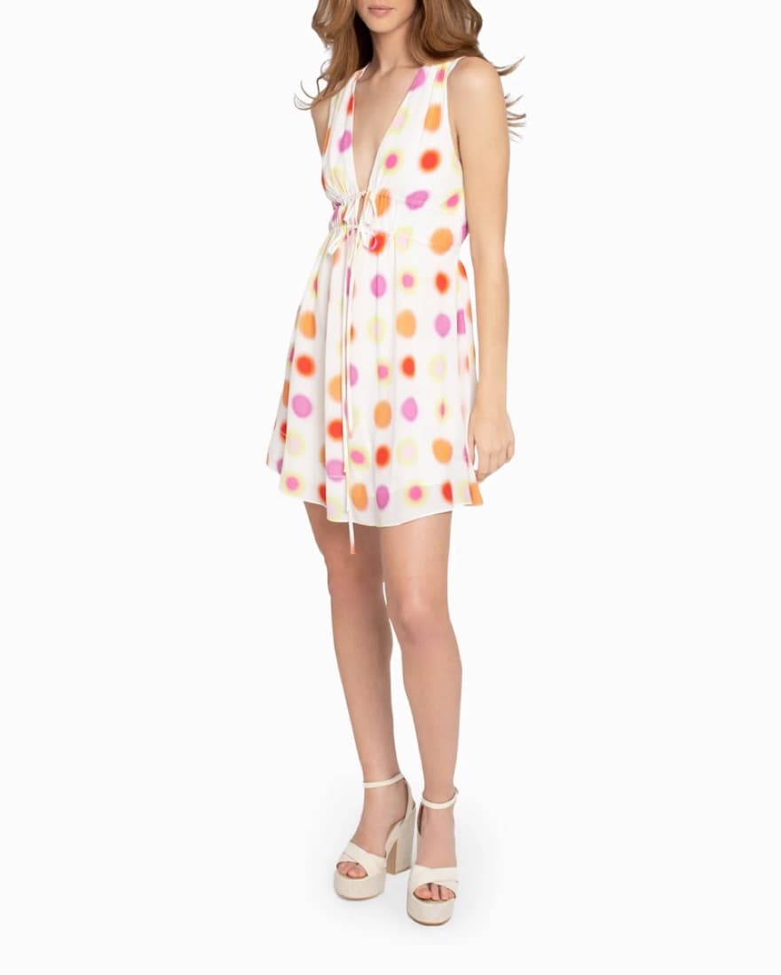Silk Mini Dress - Image 1