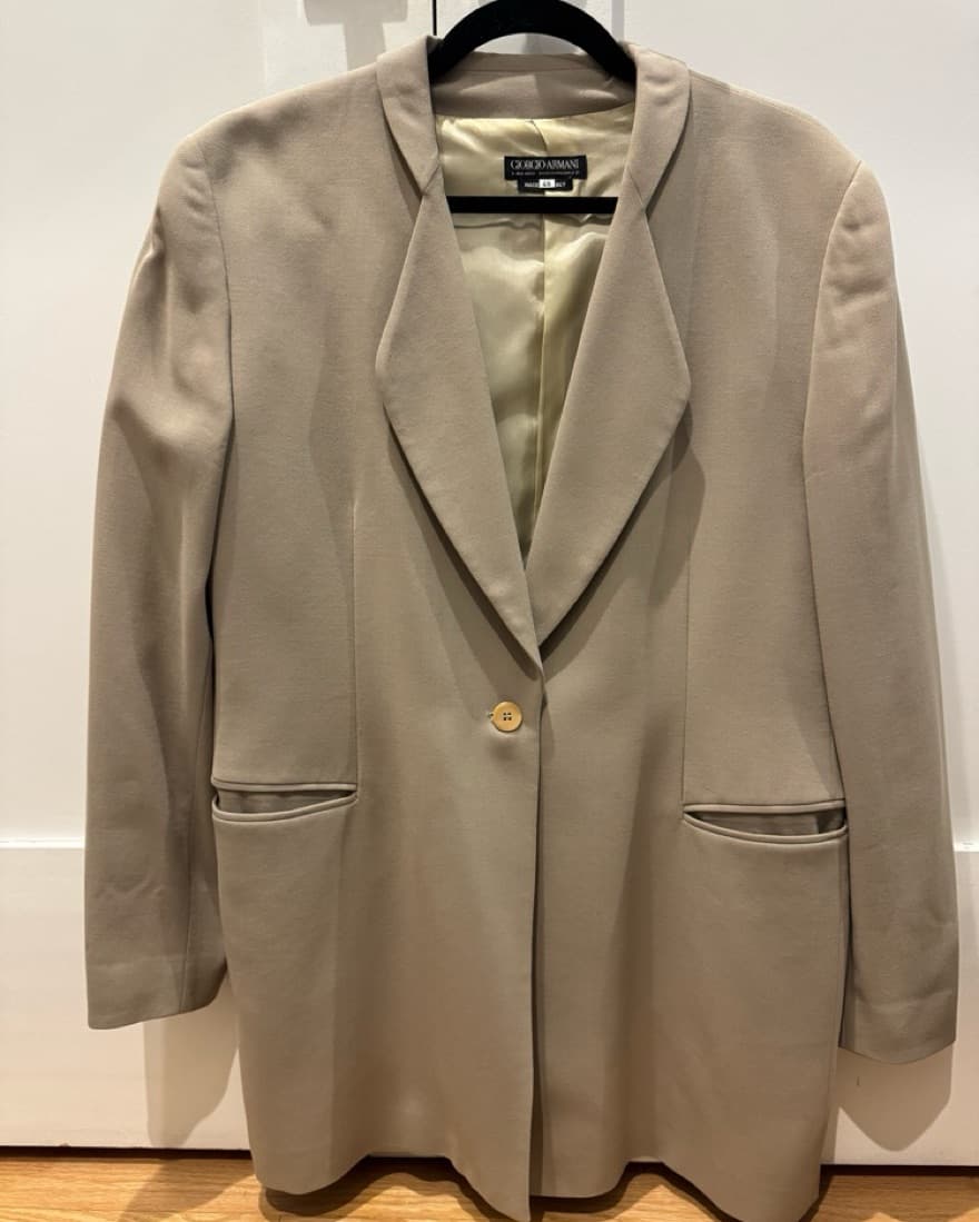 Vintage Giorgio Armani Tailored Blazer  - Image 1