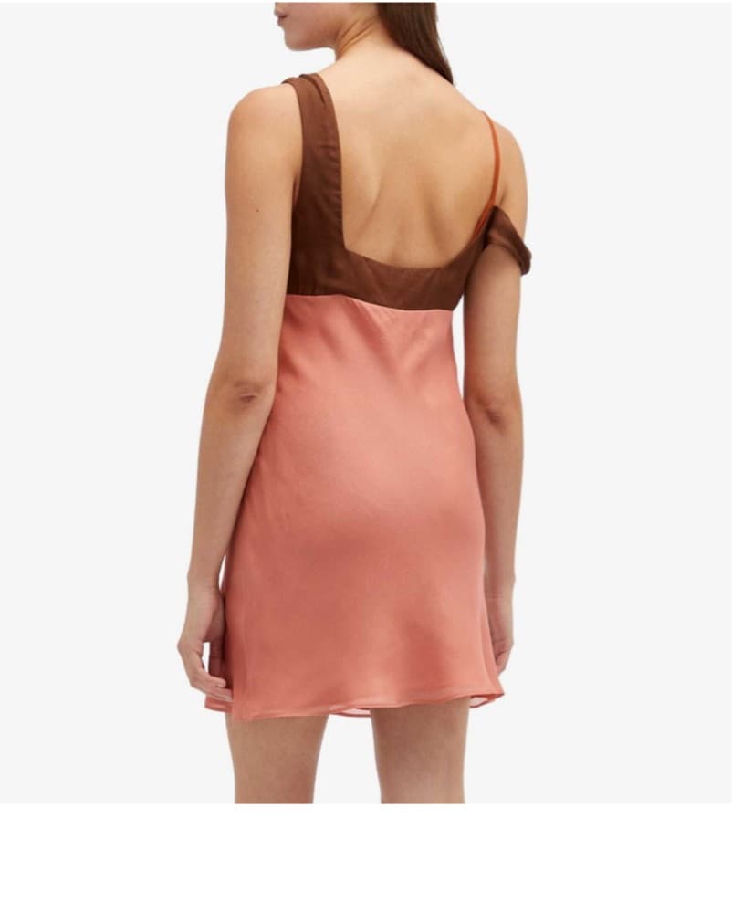 Sir The Label Asymmetrical Mini Dress - Image 3