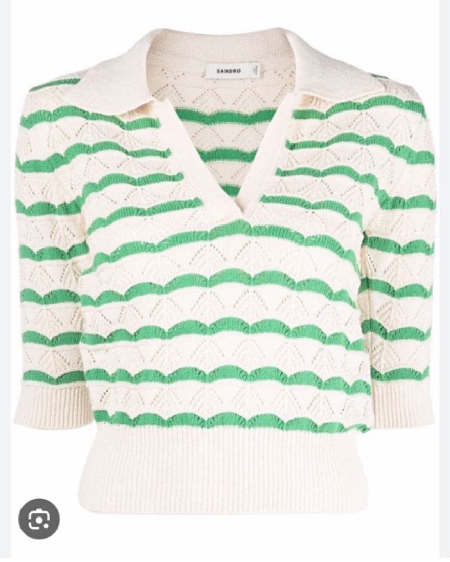 Sandro Knit Polo - Image 3