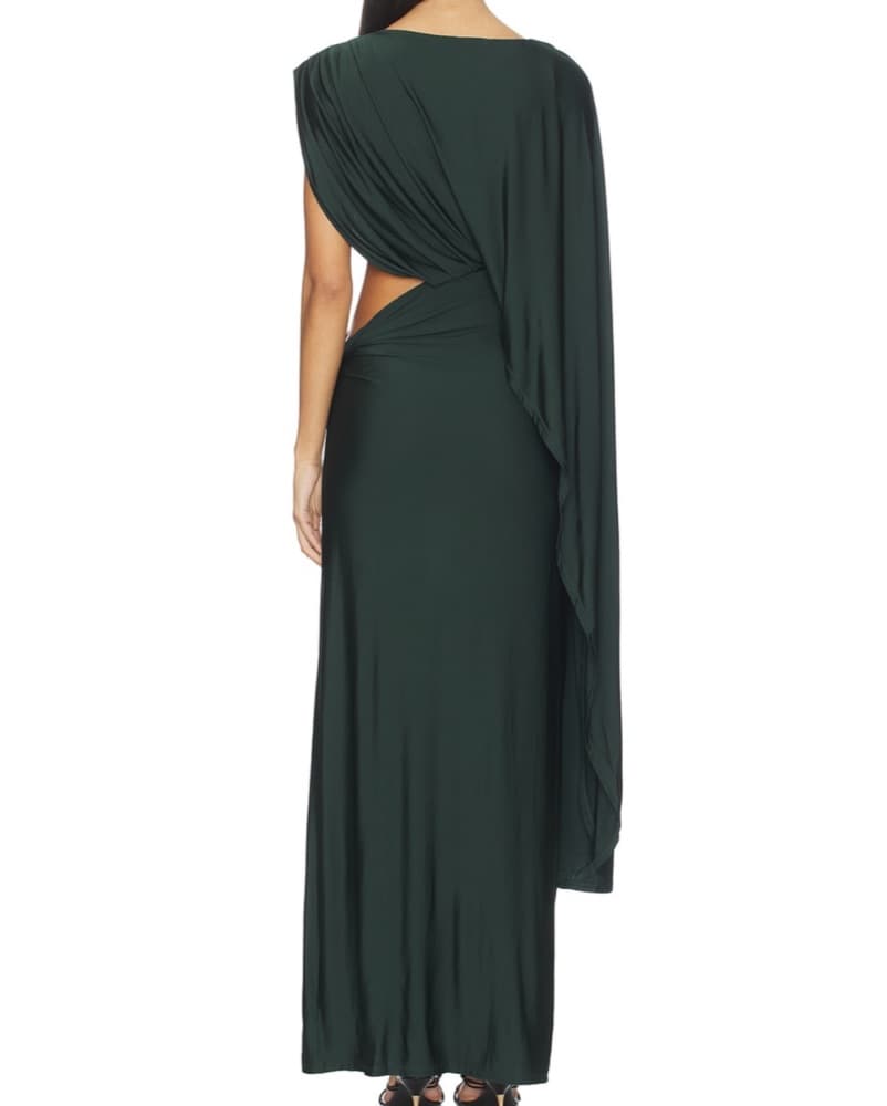 Emerald Green Gown - Image 4
