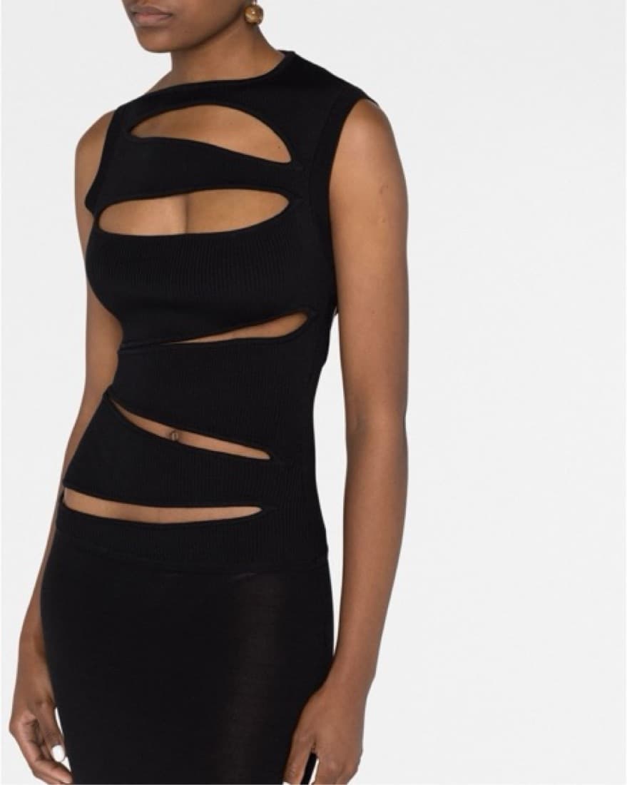 Christopher esber Knitted Slashed Dress - Image 3