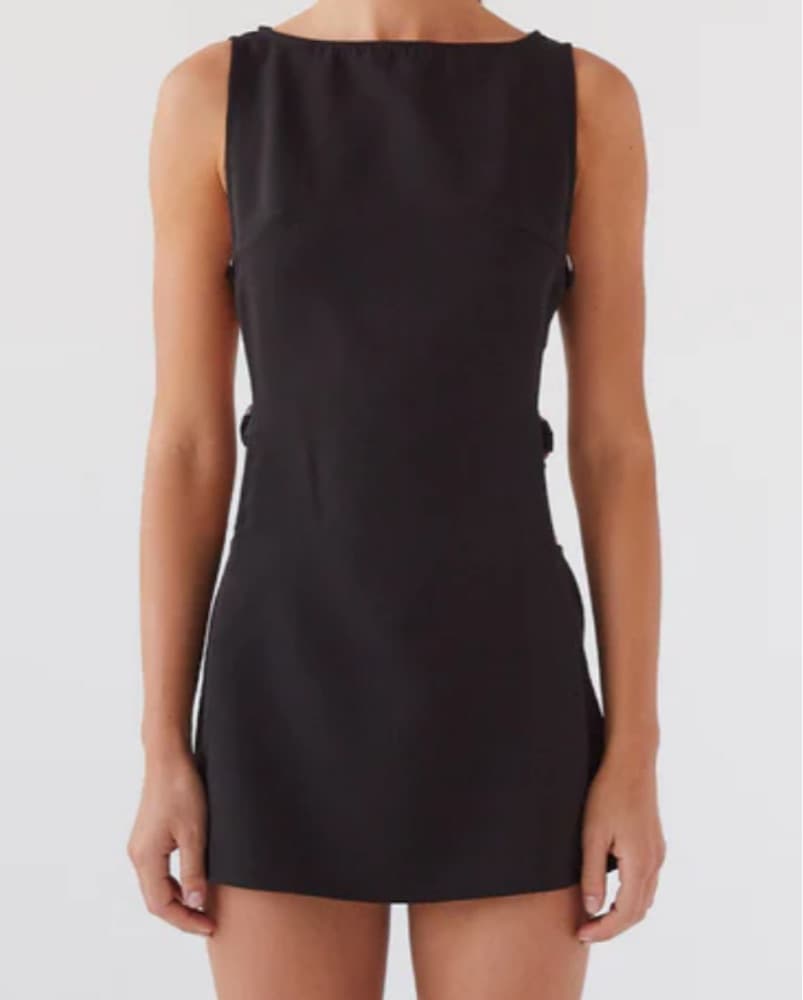 Black Mini Dress - Image 2