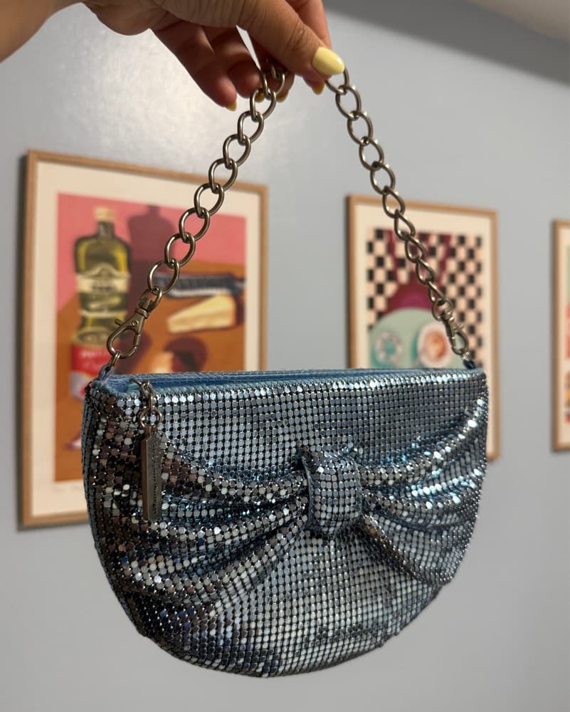 Vintage Whiting & Davis Chainmail Bag - Image 1