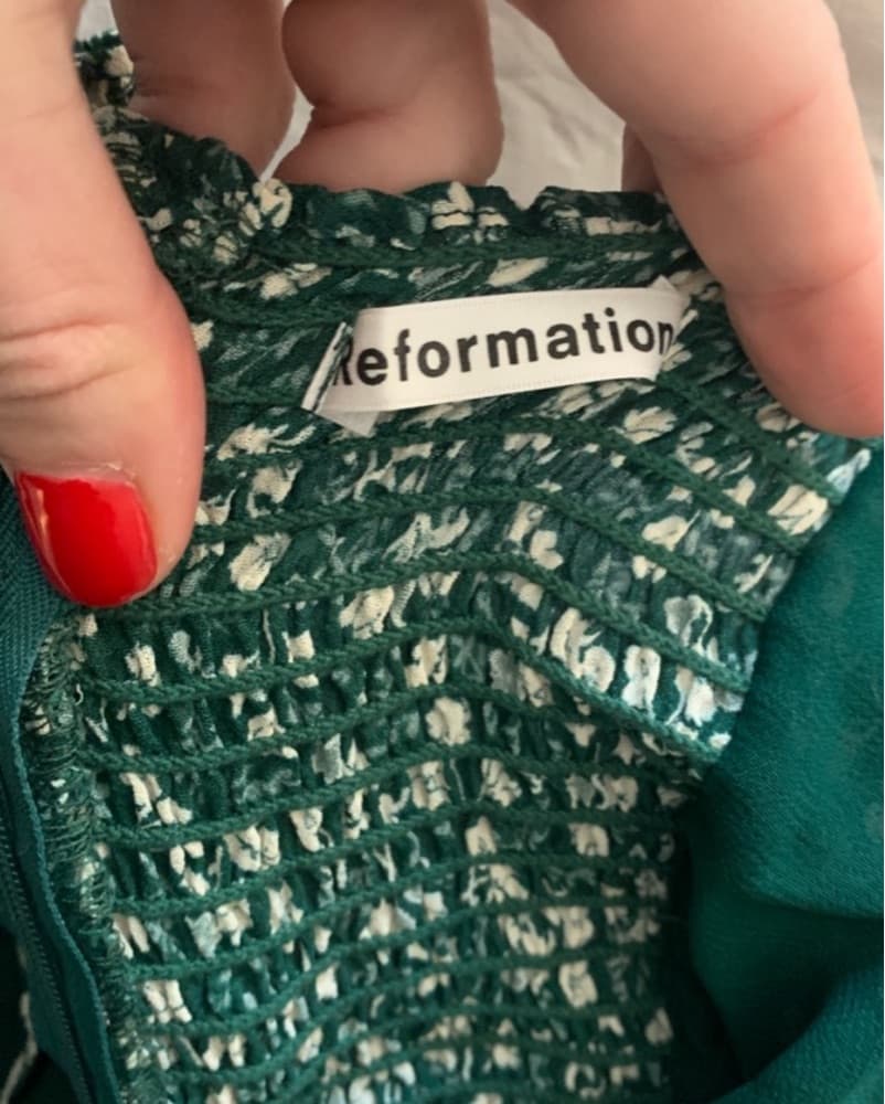 Reformation Floral Tank Top - Image 4