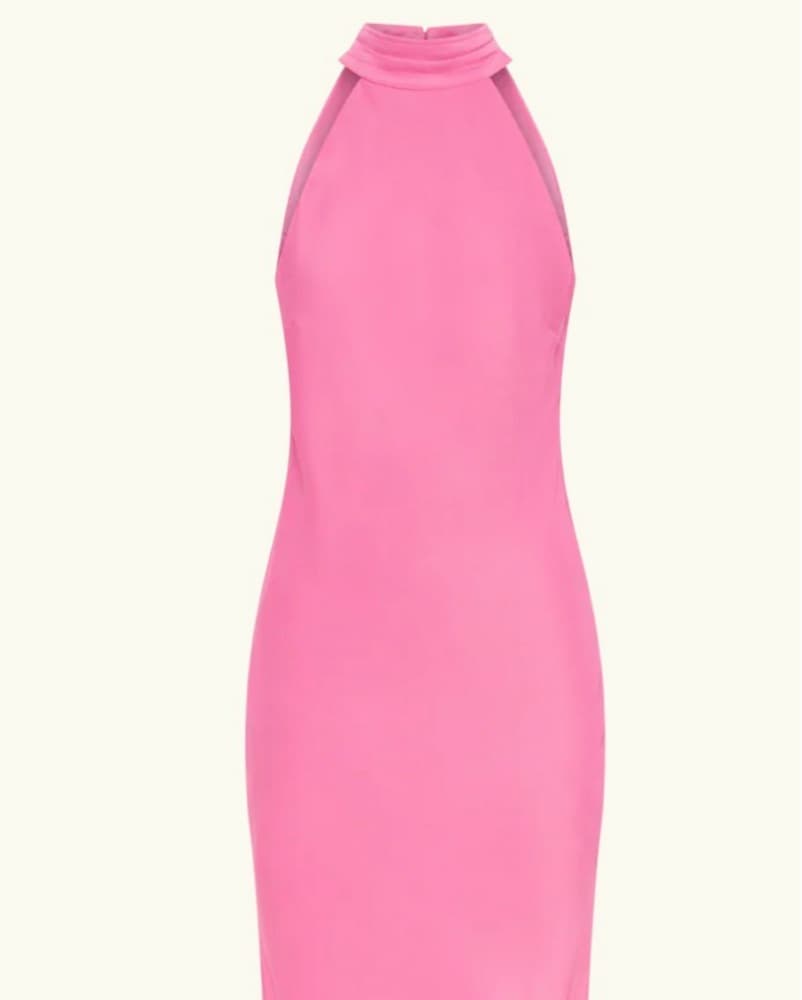 Meshki Backless Halter Dress - Image 3