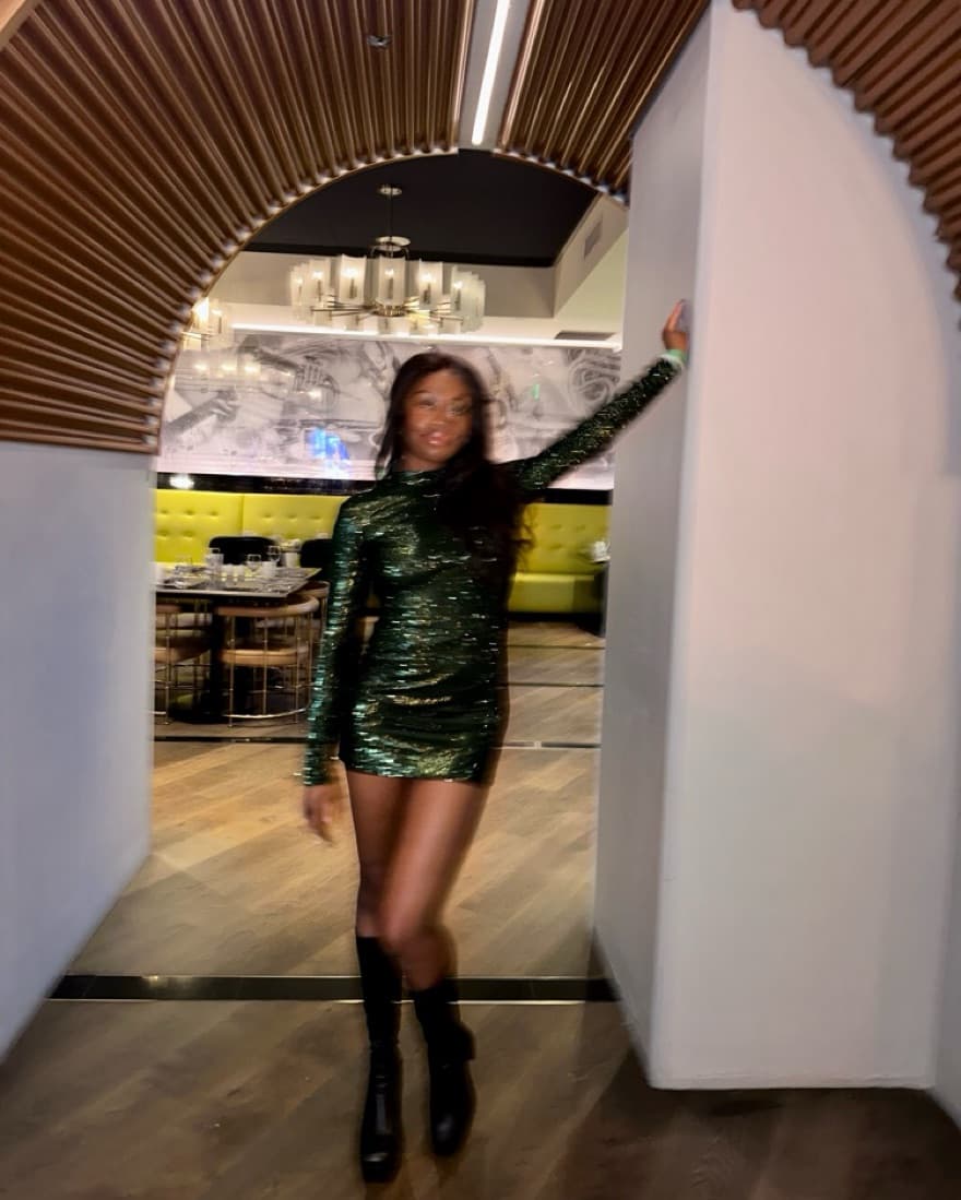 Zara Mini Sequin Dress - Image 2