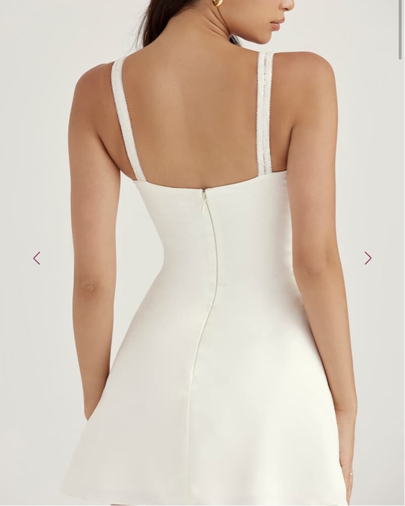 House Of CB Cassandra Mini Dress Size L  - Image 3