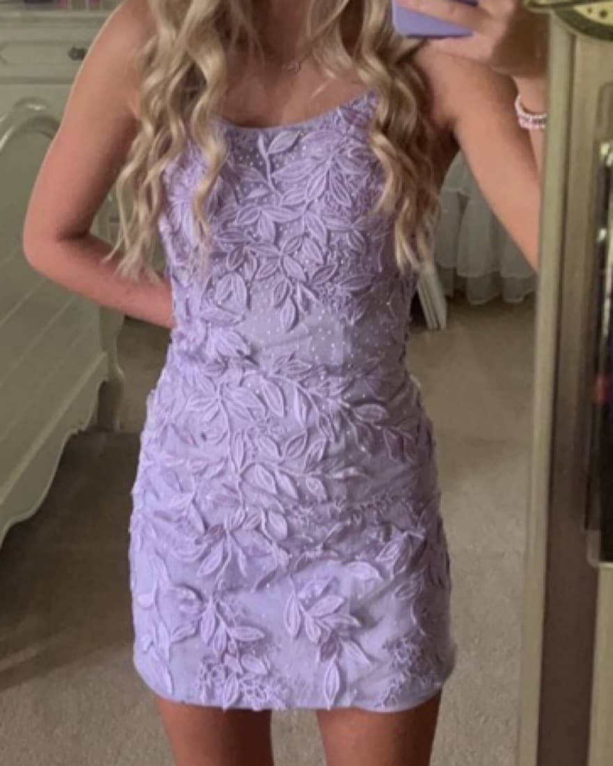 Floral Mini Dress - Image 1