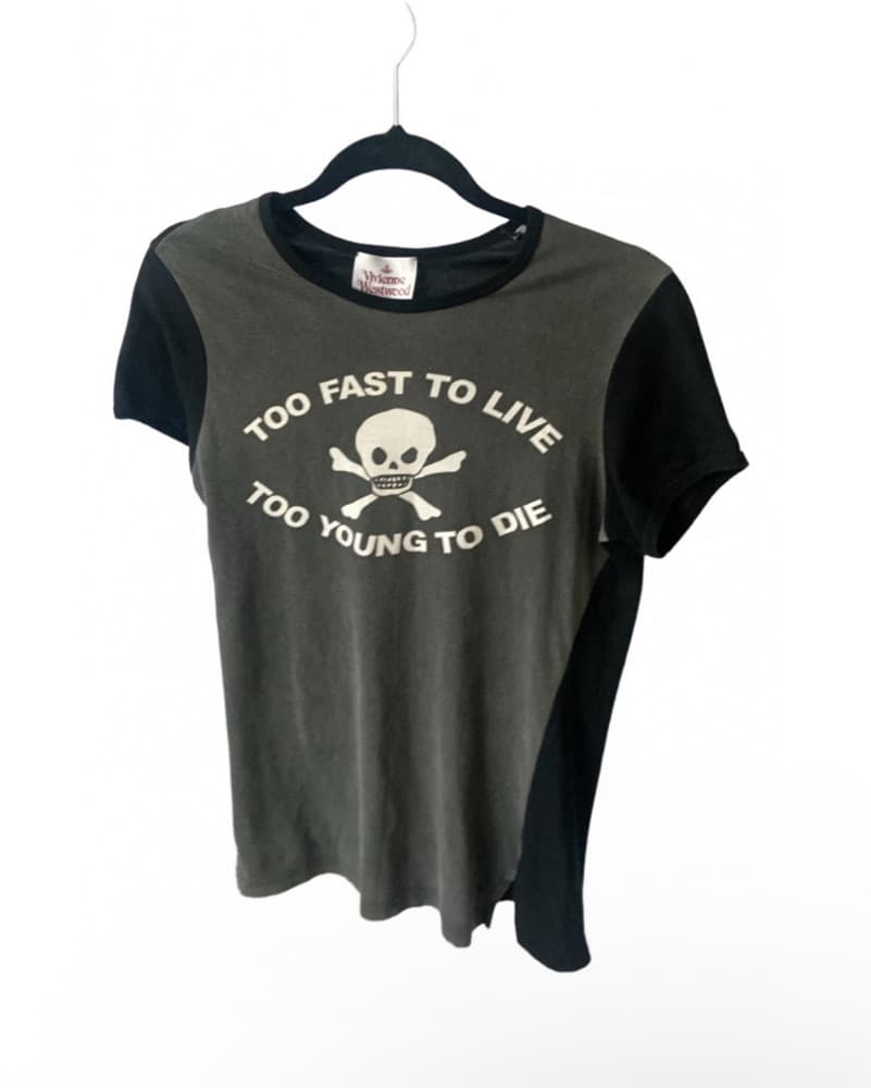 Vivienne Westwood Too Fast Graphic Tee - Image 5