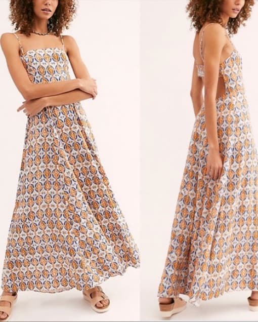 Free People Open Back Dress - Image 1