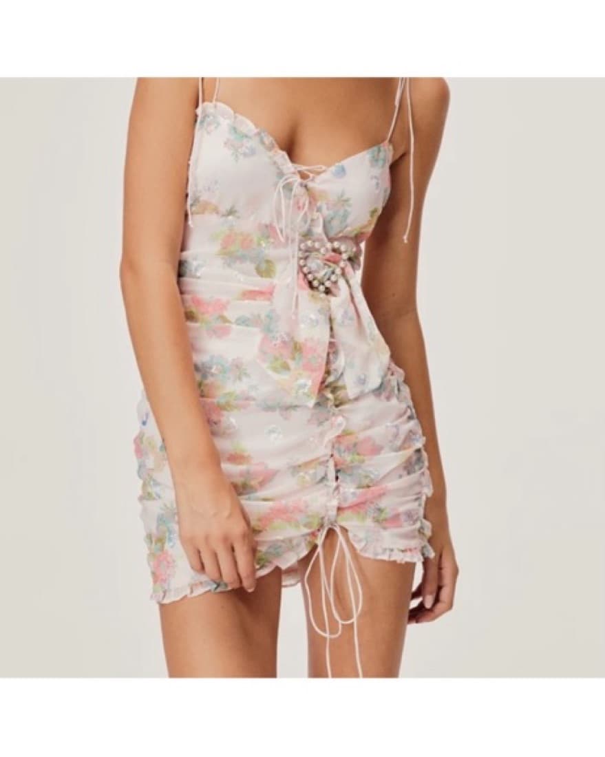 For Love and Lemons Serafine Mini Dress - Image 1